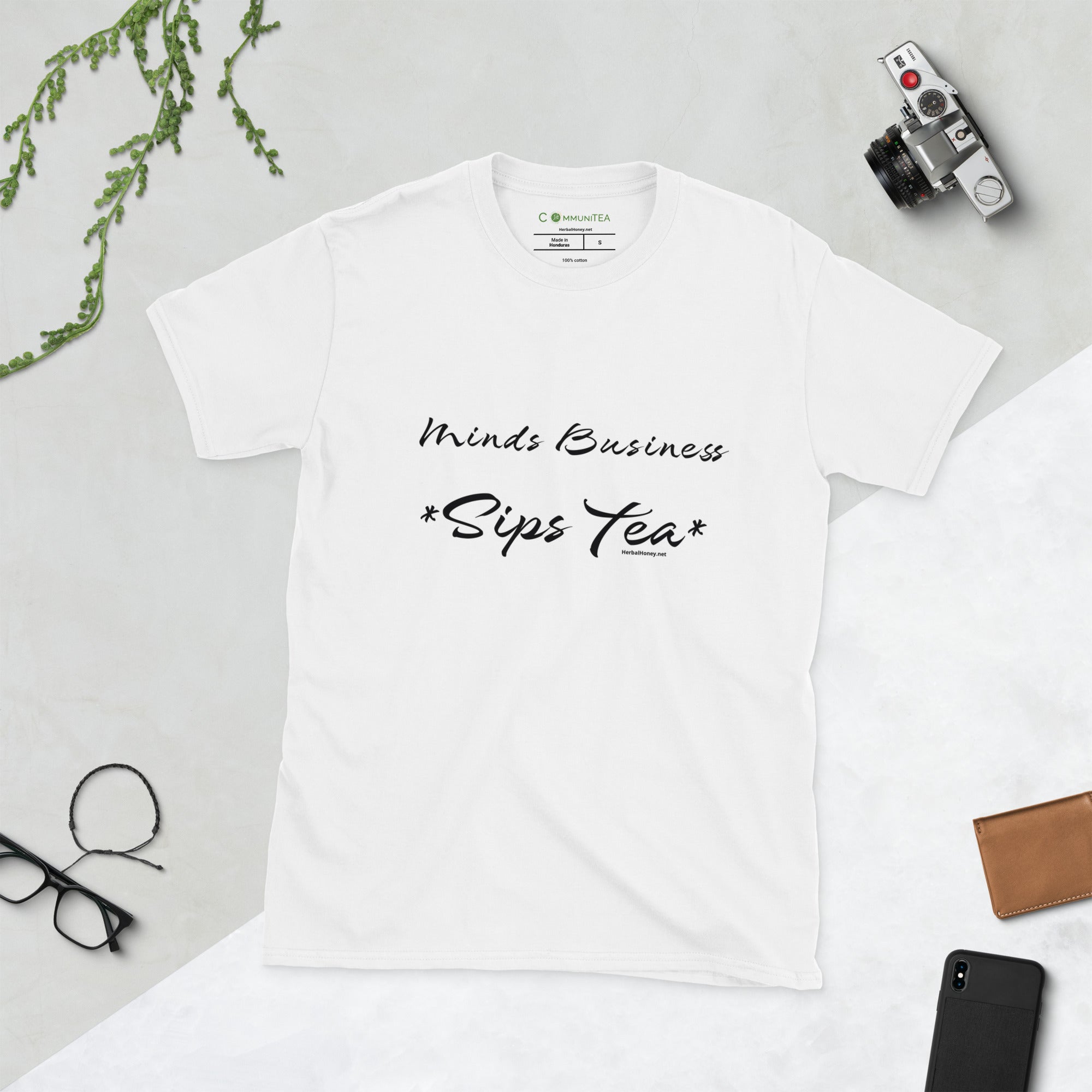 Minds Business *Sips Tea* T-Shirt