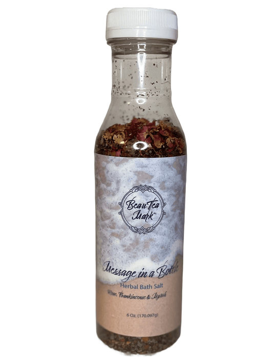 Message in a Bottle Bath Soak - Herbal Honey